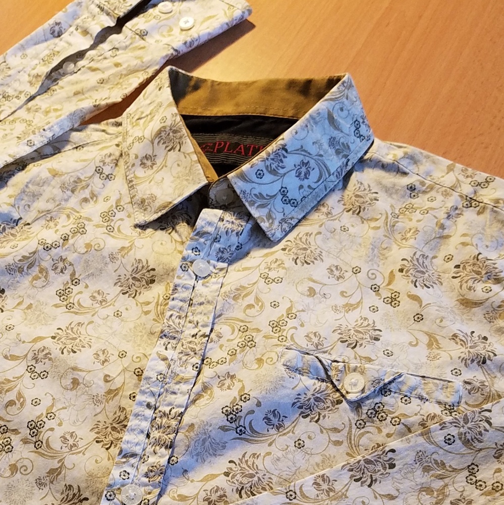 Platini Button-Up Long Sleeve Shirt